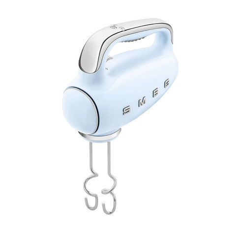 Smeg HMF01BLEU Electric Mixer – 9 Speeds, Turbo Function, Accessories & LED Display