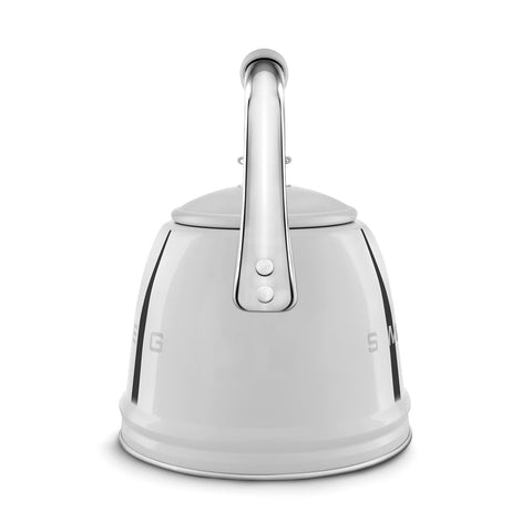 Smeg WKF Whistling Kettle – 2.3 L, Stainless Steel & Silicone Handle