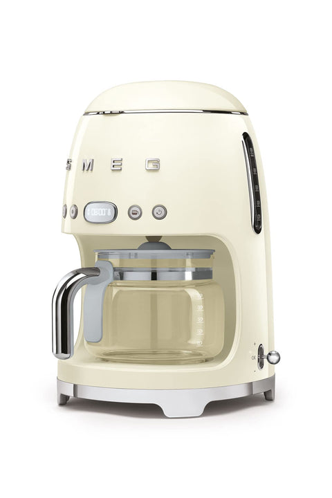 Smeg DCF02BLMEU Filter Coffee Machine – 12 Cups, Aroma Function, Autostart & Keep Warm