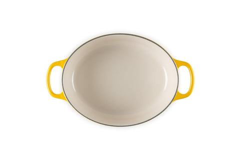 Le Creuset Signature Oval Casserole Dish 29 cm – Enameled Cast Iron “Cherry” 4.7 L