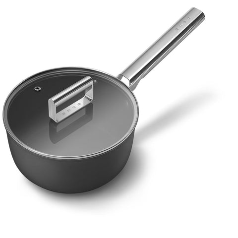 Smeg Saucepan 20 cm – 2.7 L, Non-stick Coating, All Hobs & Oven Up to 250°C