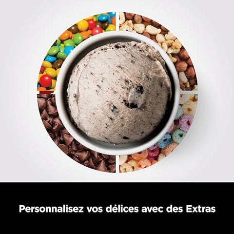 🍨 Ninja CREAMi™ Deluxe NC501EU – Sorbetière & boissons glacées (10 fonctions) – Argent