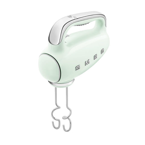 Smeg HMF01BLEU Electric Mixer – 9 Speeds, Turbo Function, Accessories & LED Display
