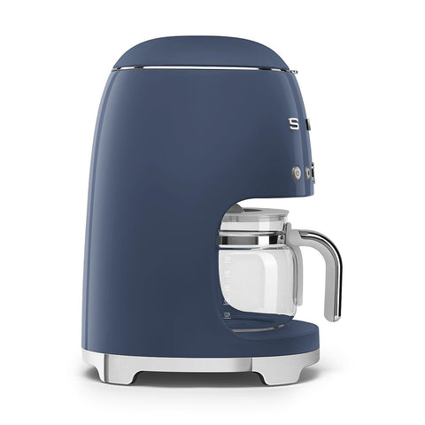 Smeg DCF02BLMEU Filter Coffee Machine – 12 Cups, Aroma Function, Autostart & Keep Warm