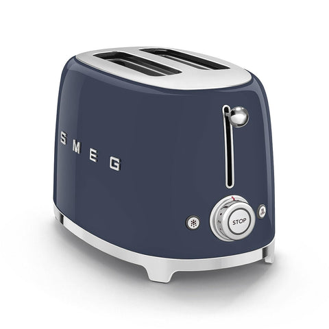 Smeg 2 Slice Toaster – 6 Browning Levels, Bagel, Reheat & Defrost Functions