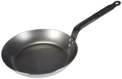 De Buyer Carbone Plus 22 cm “Coupe Lyonnaise” Frying Pan – Carbon Steel Made in France