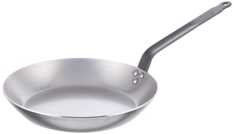 De Buyer Carbone Plus 22 cm “Coupe Lyonnaise” Frying Pan – Carbon Steel Made in France
