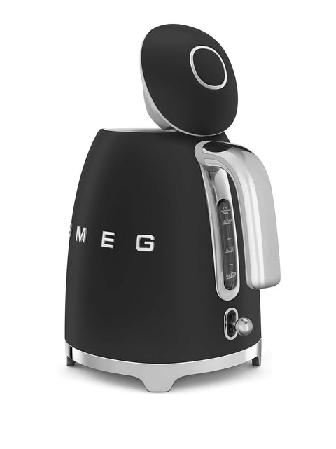 Smeg KLF03NBEU Electric Kettle – 1.7 L, Anti-Scald Filter, Automatic Shut-Off