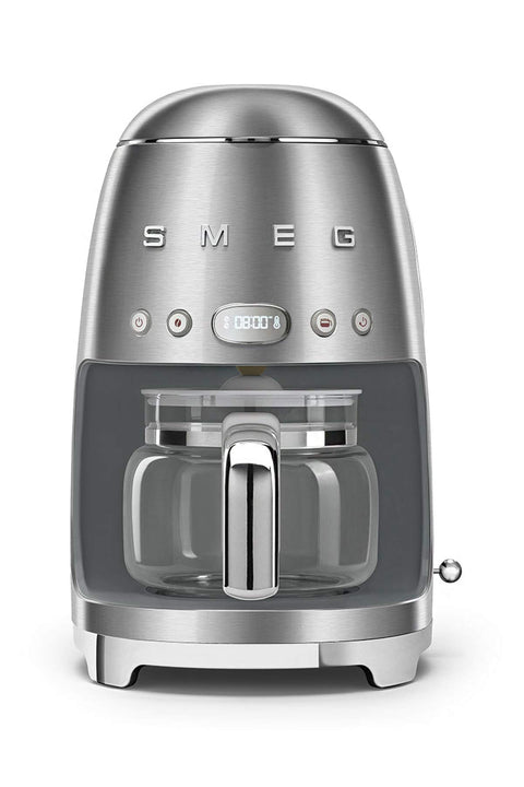 Smeg DCF02BLMEU Filter Coffee Machine – 12 Cups, Aroma Function, Autostart & Keep Warm