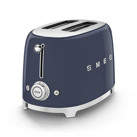 Smeg 2 Slice Toaster – 6 Browning Levels, Bagel, Reheat & Defrost Functions