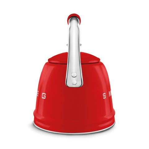 Smeg WKF Whistling Kettle – 2.3 L, Stainless Steel & Silicone Handle