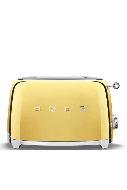 Smeg 2 Slice Toaster – 6 Browning Levels, Bagel, Reheat & Defrost Functions