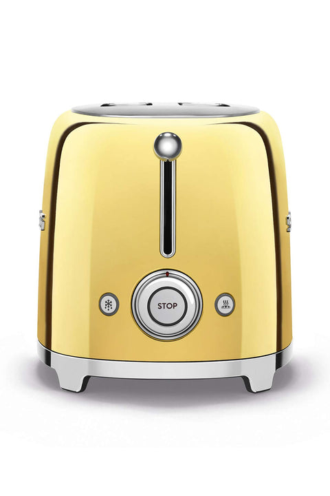 Smeg 2 Slice Toaster – 6 Browning Levels, Bagel, Reheat & Defrost Functions