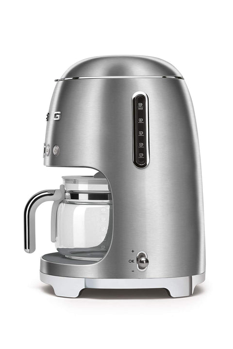 Smeg DCF02BLMEU Filter Coffee Machine – 12 Cups, Aroma Function, Autostart & Keep Warm