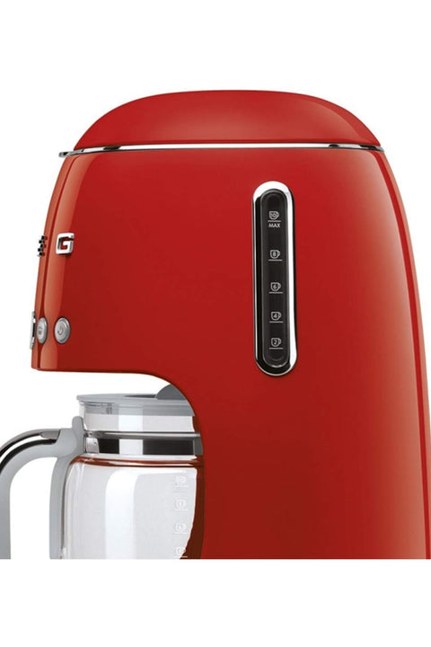 Smeg DCF02BLMEU Filter Coffee Machine – 12 Cups, Aroma Function, Autostart & Keep Warm