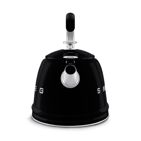 Smeg WKF Whistling Kettle – 2.3 L, Stainless Steel & Silicone Handle