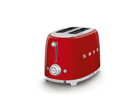 Smeg 2 Slice Toaster – 6 Browning Levels, Bagel, Reheat & Defrost Functions