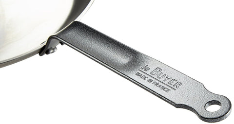 De Buyer Carbone Plus 22 cm “Coupe Lyonnaise” Frying Pan – Carbon Steel Made in France
