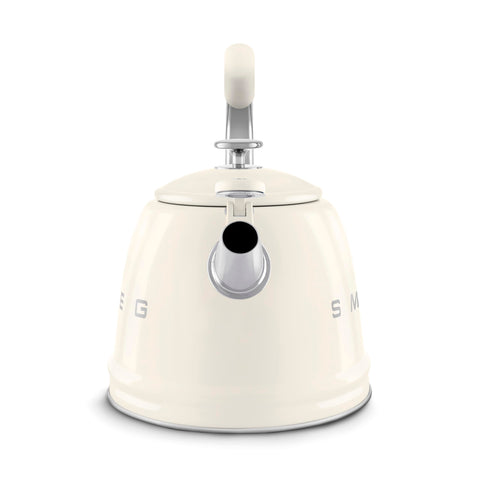 Smeg WKF Whistling Kettle – 2.3 L, Stainless Steel & Silicone Handle