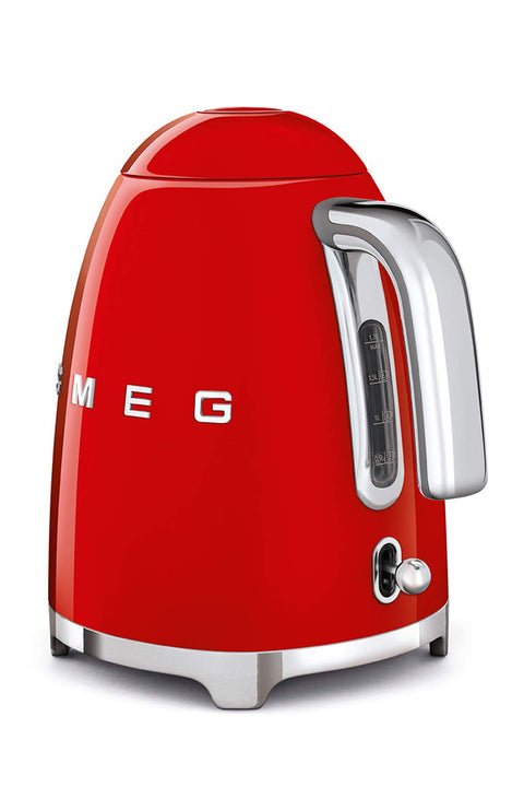 Smeg KLF03NBEU Electric Kettle – 1.7 L, Anti-Scald Filter, Automatic Shut-Off