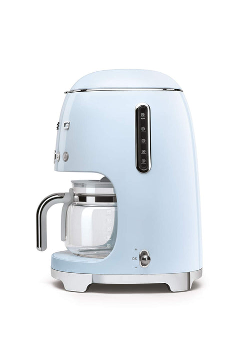Smeg DCF02BLMEU Filter Coffee Machine – 12 Cups, Aroma Function, Autostart & Keep Warm