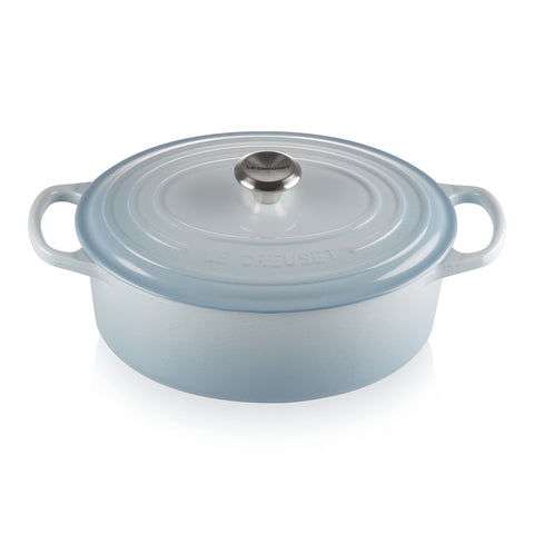 Le Creuset Signature Oval Casserole Dish 29 cm – Enameled Cast Iron “Cherry” 4.7 L