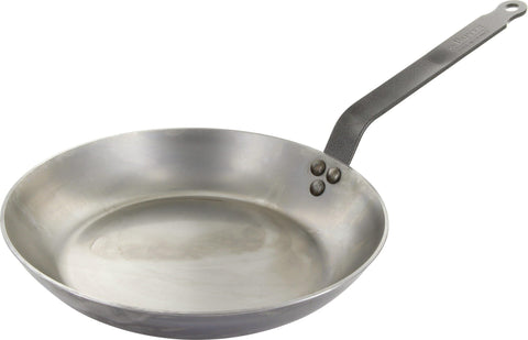 De Buyer Carbone Plus 22 cm “Coupe Lyonnaise” Frying Pan – Carbon Steel Made in France