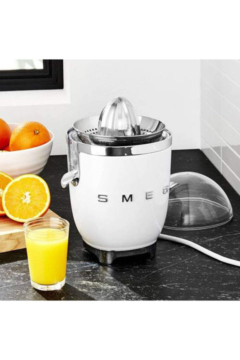 Smeg Electric Citrus Juicer – 70W, Anti-Drip Spout & Push Start