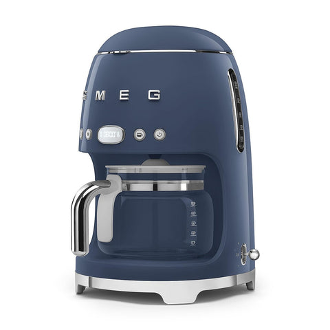 Smeg DCF02BLMEU Filter Coffee Machine – 12 Cups, Aroma Function, Autostart & Keep Warm