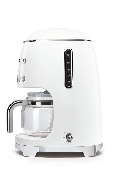 Smeg DCF02BLMEU Filter Coffee Machine – 12 Cups, Aroma Function, Autostart & Keep Warm