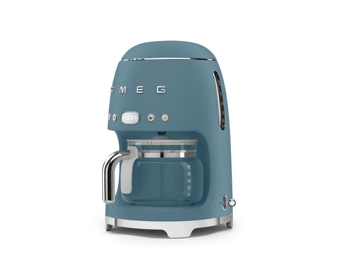 Smeg DCF02BLMEU Filter Coffee Machine – 12 Cups, Aroma Function, Autostart & Keep Warm