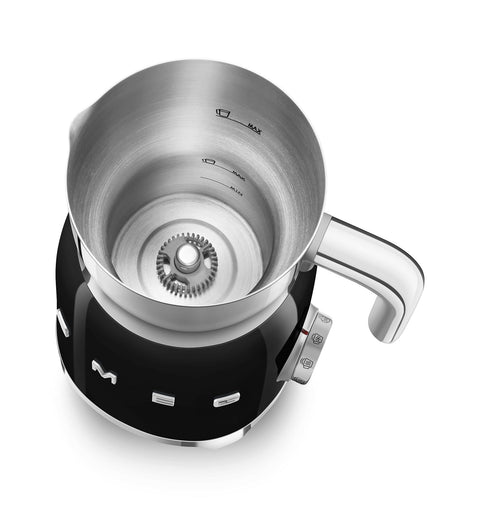 Smeg Electric Milk Frother – 600 ml, 6 Programs, Removable Carafe & Induction