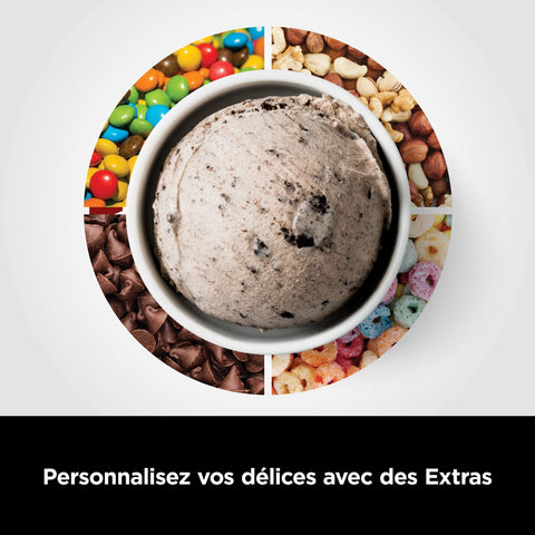 🍨 Ninja CREAMi™ Deluxe NC501EU – Sorbetière & boissons glacées (10 fonctions) – Argent