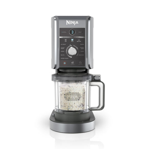 🍨 Ninja CREAMi™ Deluxe NC501EU – Sorbetière & boissons glacées (10 fonctions) – Argent