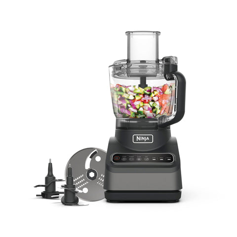 Ninja 2-in-1 Blender with 3 Auto Programs, Blender with 4 Manual Settings, 2.1L Jar & 700ml Cup, 1200W, Dishwasher Safe Parts, Auto-iQ, Black BN750EU