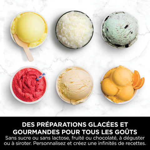 🍨 Ninja CREAMi™ Deluxe NC501EU – Sorbetière & boissons glacées (10 fonctions) – Argent