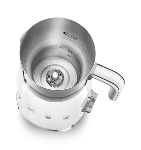 Smeg Electric Milk Frother – 600 ml, 6 Programs, Removable Carafe & Induction