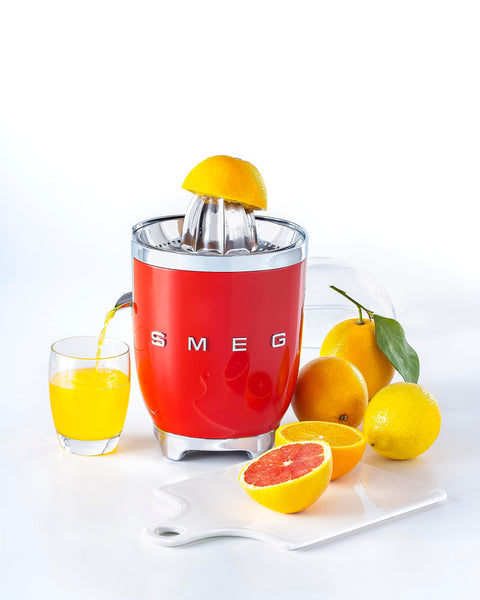Smeg Electric Citrus Juicer – 70W, Anti-Drip Spout & Push Start