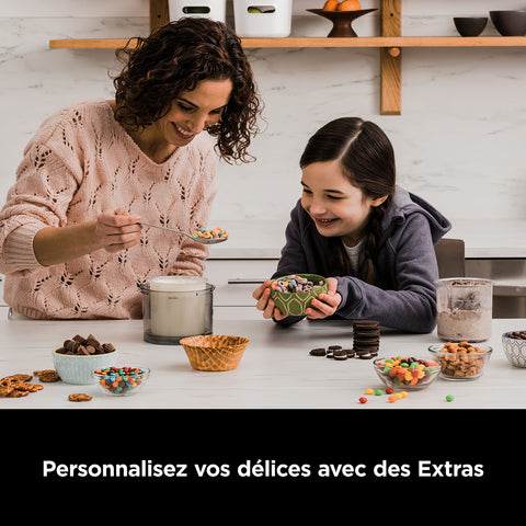 🍨 Ninja CREAMi™ Deluxe NC501EU – Sorbetière & boissons glacées (10 fonctions) – Argent