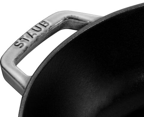 STAUB Chistera 28 cm Sauté Pan – Enamelled Cast Iron “Cherry” 3.7 L