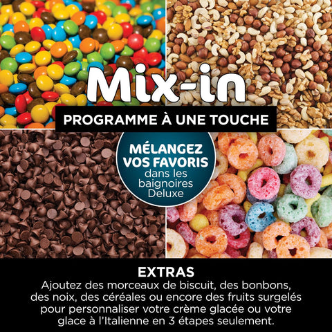 🍨 Ninja CREAMi™ Deluxe NC501EU – Sorbetière & boissons glacées (10 fonctions) – Argent