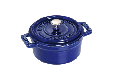 STAUB Round Cocotte 28 cm – Enameled Cast Iron “Cherry” 6.7 L
