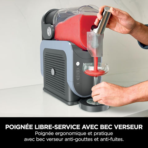 🧊 Ninja SLUSHi™ FS301EU – Machine à boissons glacées (1,9 L) – Bleu & Gris