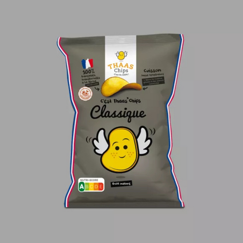 "Classic" plain crisps - 110g