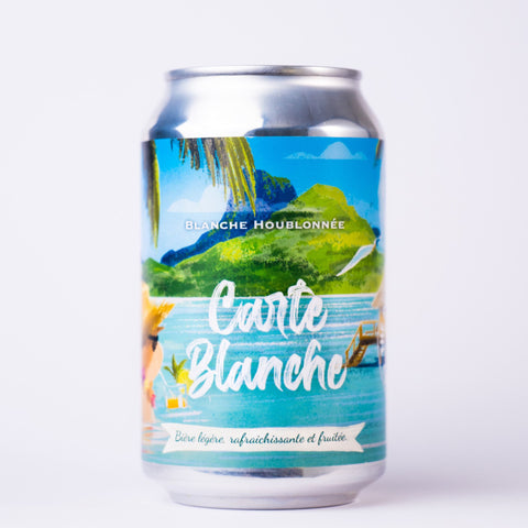 🍺 Carte Blanche – American Wheat Ale – 33cl Canette – 5% vol.