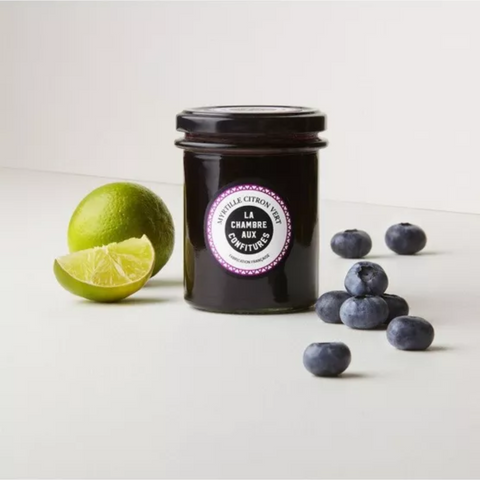 🍇 Confiture Myrtille Citron Vert - 200g