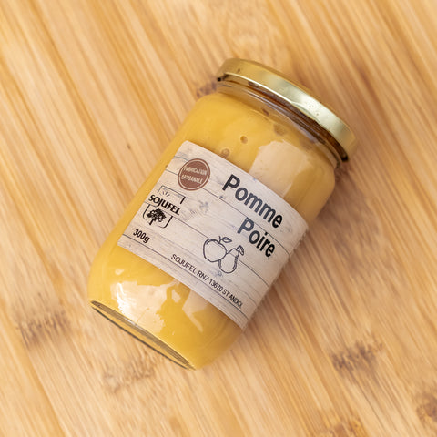 🍏🍐 Compote de fruits pomme & poire – 300g