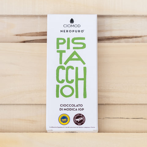 🍫 Cioccolato di Modica IGP with Pistachio