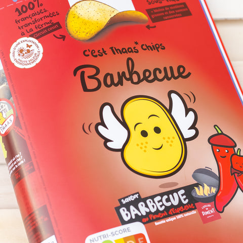 BBQ chips "with Espelette pepper" - 120g