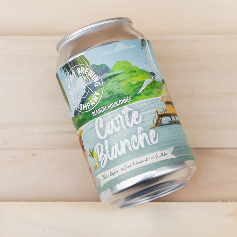 🍺 Carte Blanche – American Wheat Ale – 33cl Canette – 5% vol.